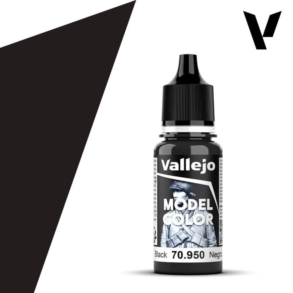 Vallejo - 70.950 - Model Color - Black 18ml