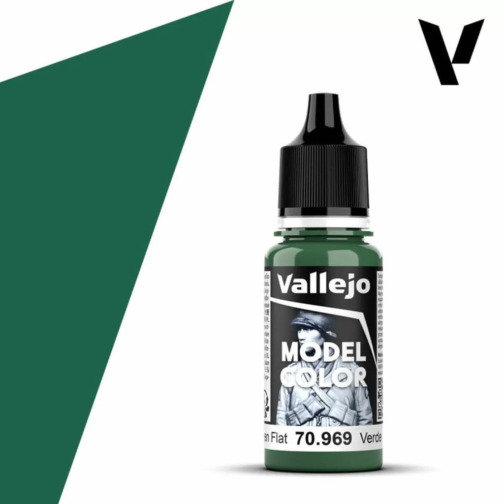 Vallejo - 70.969 - Model Color - Park Green Flat 18ml
