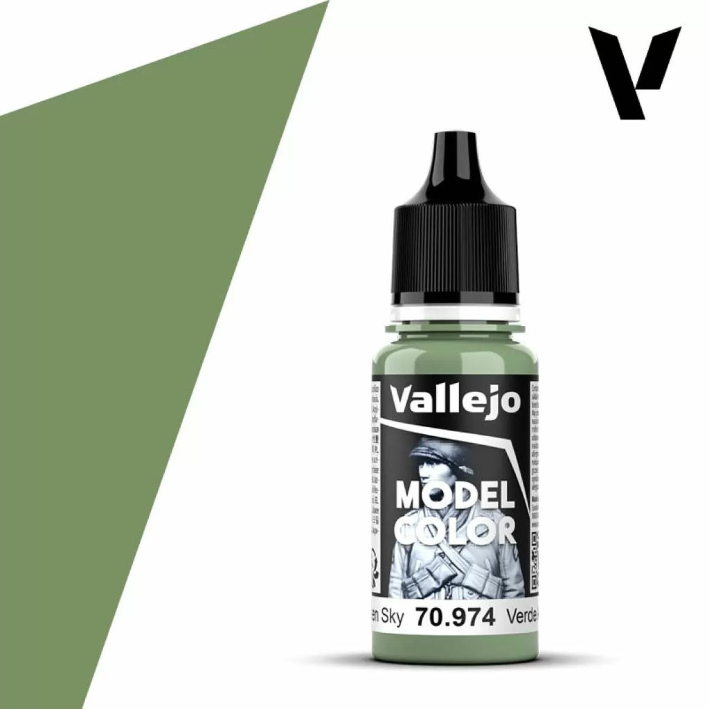 Vallejo - 70.974 - Model Color - Sky Green 18ml