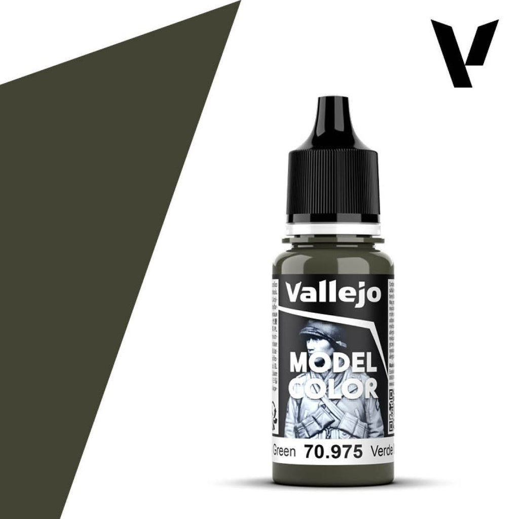 Vallejo - 70.975 - Model Colour - Military Green 18ml