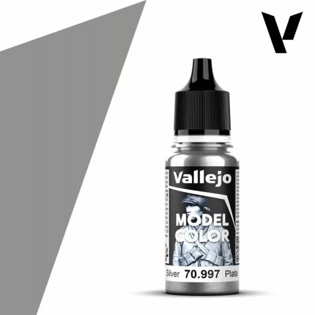 Vallejo - 70.997 - Model Color - Silver 18 ml