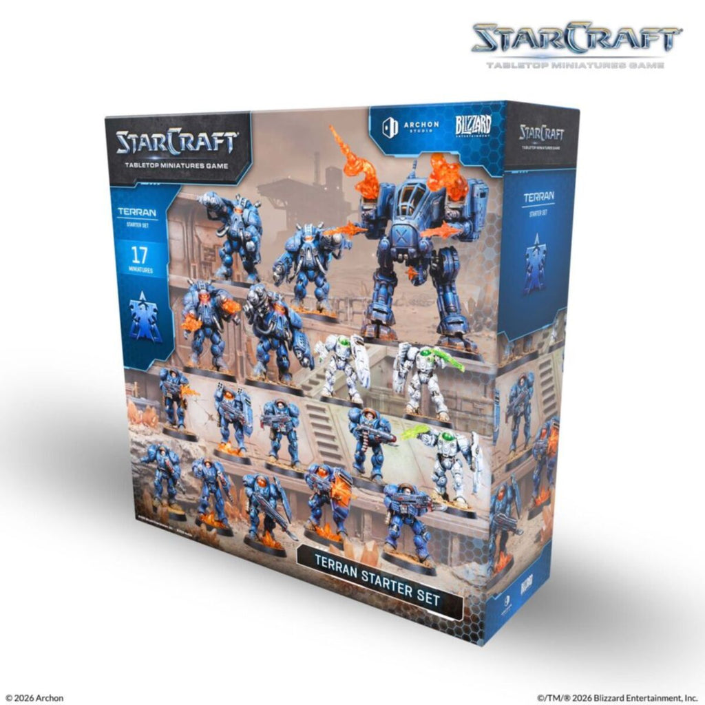 Starcraft Miniatures Games: Terran Starter Set