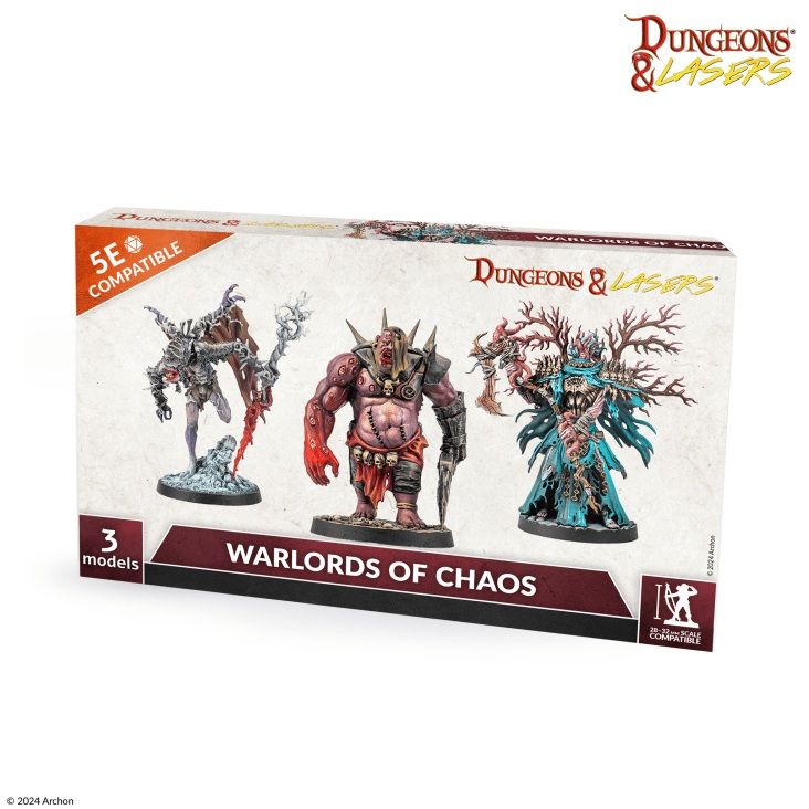Dungeons & Lasers: Miniatures - Warlords Of Chaos