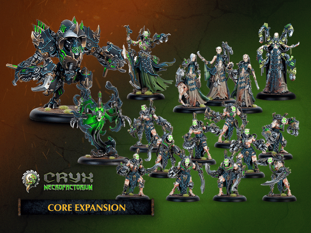 Warmachine: Cryx - Necrofactorium Core Expansion - SFIK-CRX056