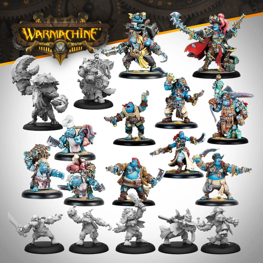 Warmachine: Southern Kriels - Brineblood Marauders Core Expansion - SFIK-SKR121