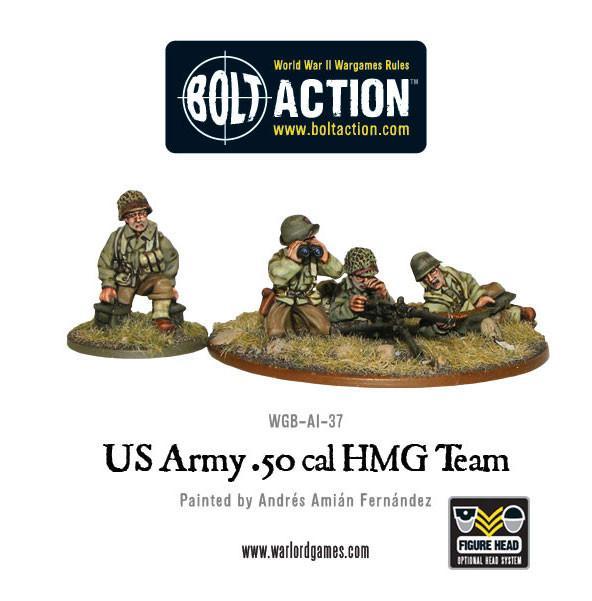 Bolt Action - USA - US Army 50 Cal HMG Team