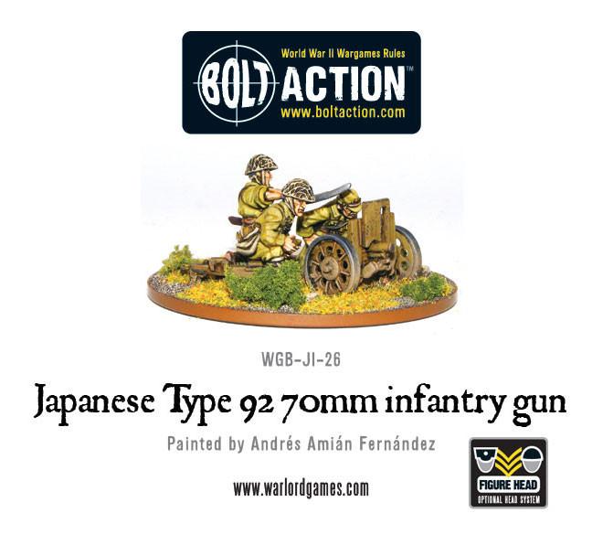 Bolt Action - Japan - Type 92 70mm Gun