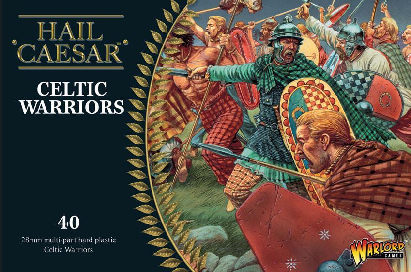 Hail Caesar - Ancient Celts: Celtic Warriors plastic boxed set