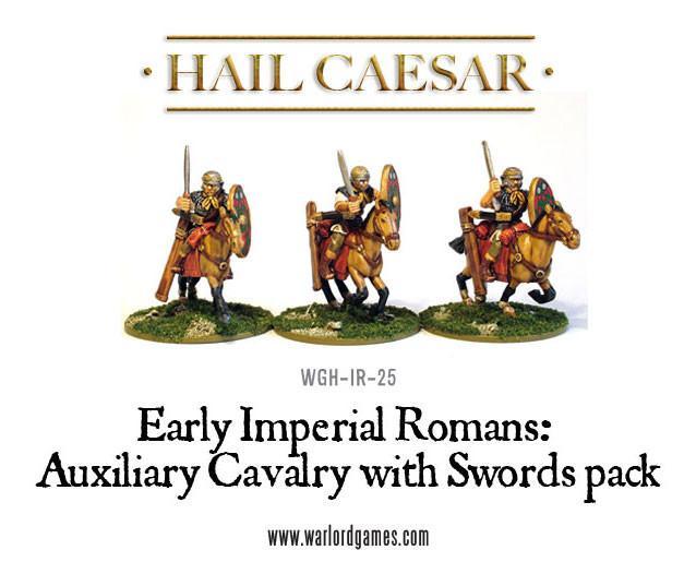 Hail Caesar - Early Imperial Romans: Auxiliary Cavalry With Swords - WGH-IR-25