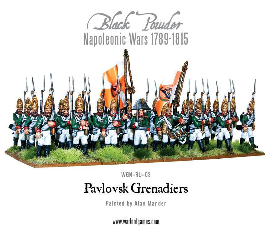 Black Powder - Napoleonic Wars: Pavlovsk Grenadier Regiment 1789-1815