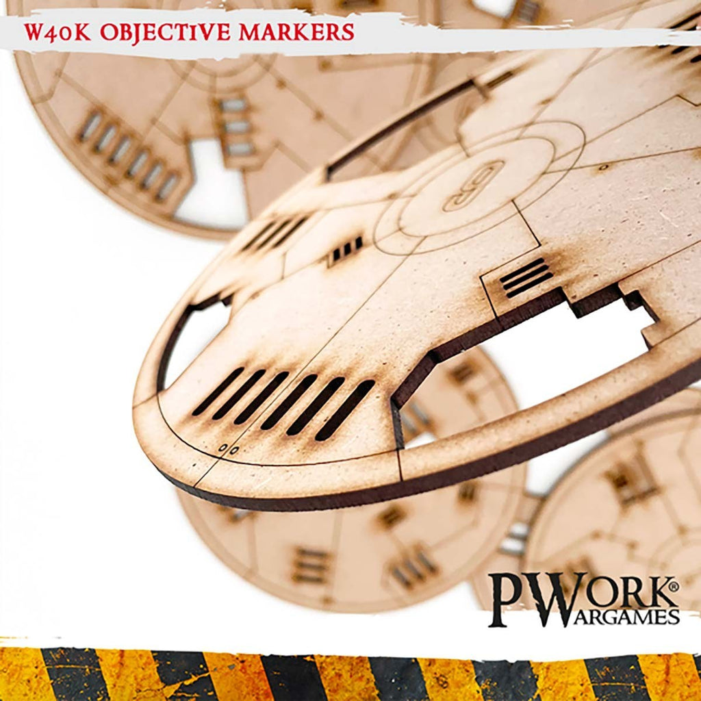 PWork - WH40K Objective Markers