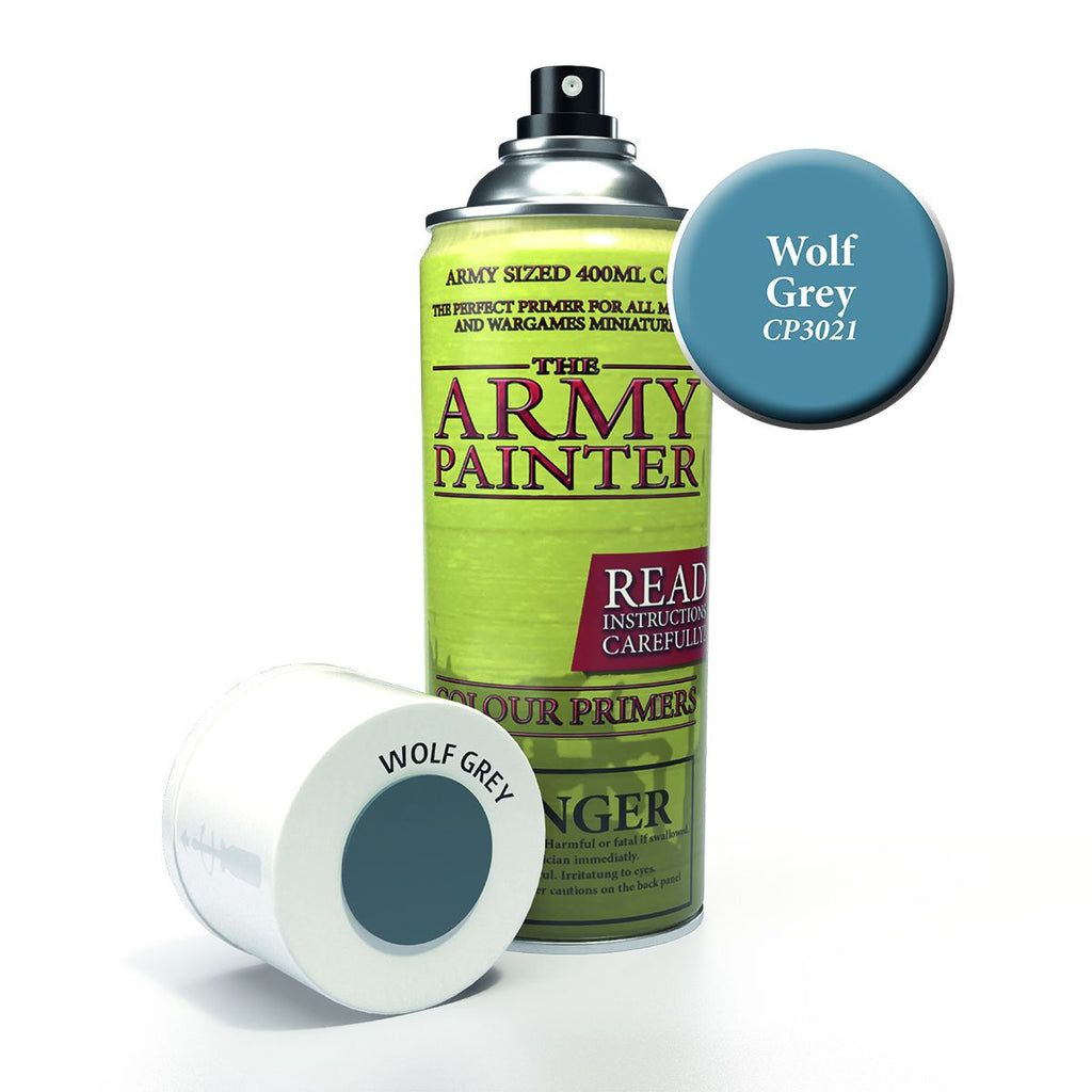 Army Painter - CP3021 - Aerosol Spray Primer - Wolf Grey 400ml