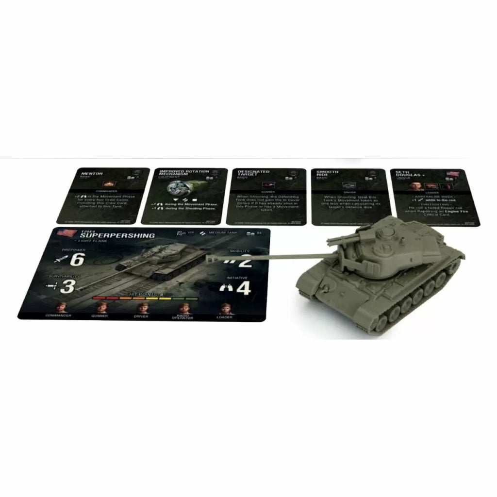 World of Tanks Miniatures Game - WOT55 - American T26E4 Super Pershing