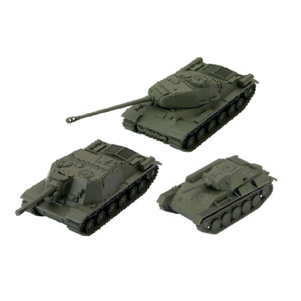 World of Tanks Miniatures Game - WOT68 - Soviet Tank Platoon