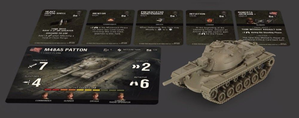 World of Tanks Miniatures Game - WOT87 – M48A5 Patton