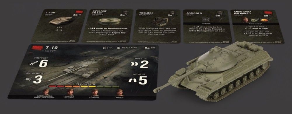 World of Tanks Miniatures Game - WOT88 – T-10