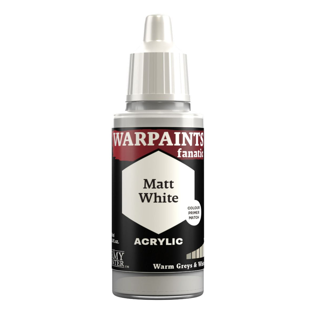 Army Painter - Warpaints Fanatic - Matt White 18ml