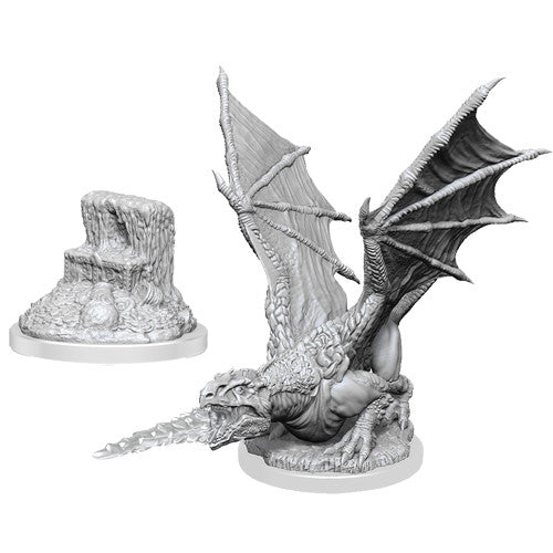 D&D Nolzurs Marvelous Miniatures White Dragon Wyrmling