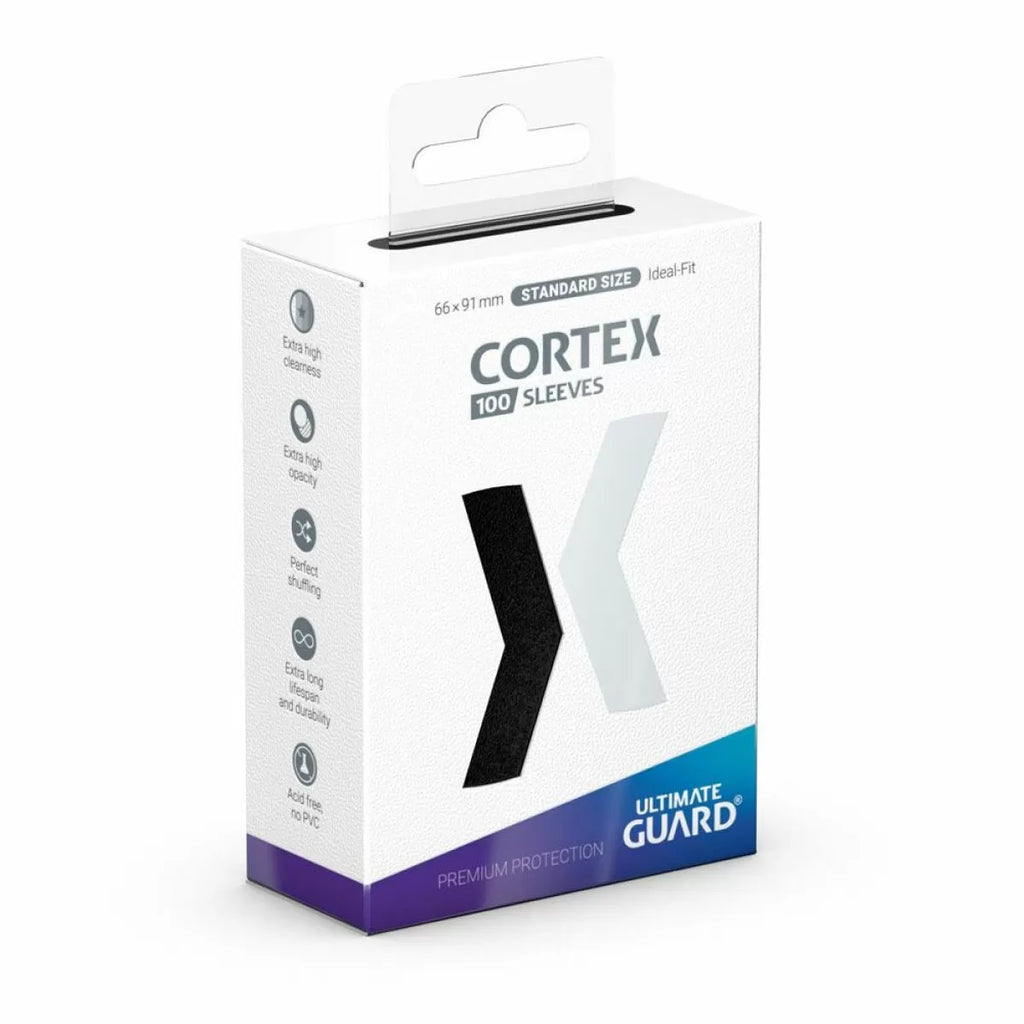 Ultimate Guard Standard Size Sleeves – Cortex – Black