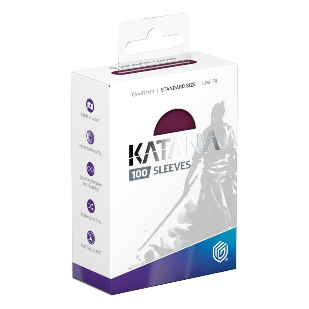 Ultimate Guard Katana Standard Size Sleeves Radiant Plum (100)