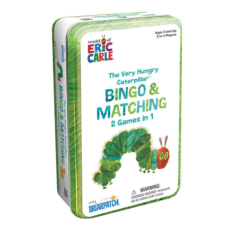 Very Hungry Caterpillar Bingo & Matching Tin Game