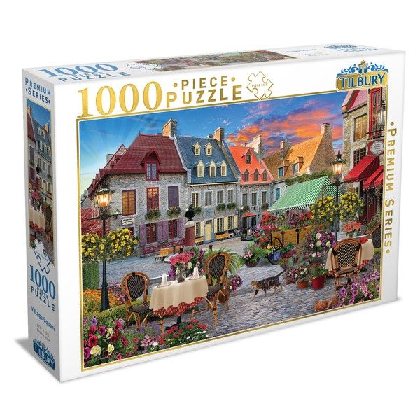 Tilbury Village Square Puzzle 1000pc