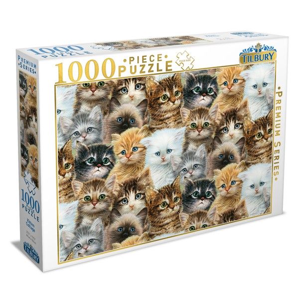 Tilbury Kitten Collage Puzzle 1000pc