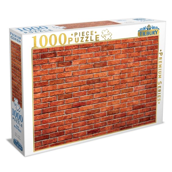 Tilbury Red Brick Wall Puzzle 1000pc