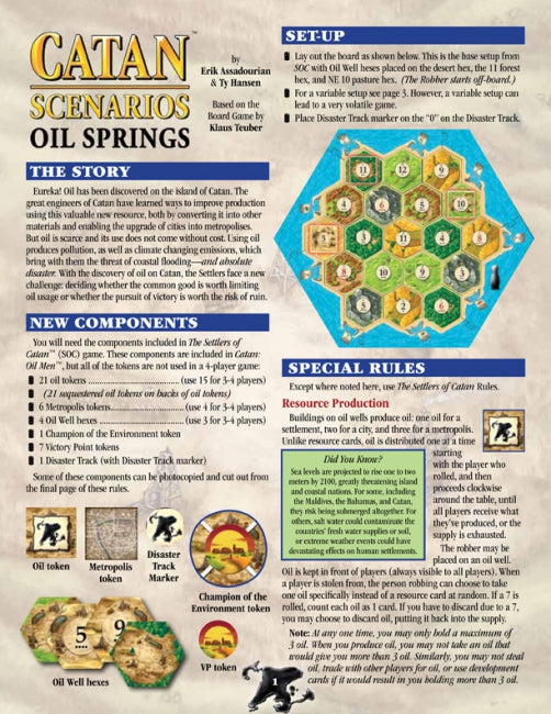 Catan Scenario Oil Springs