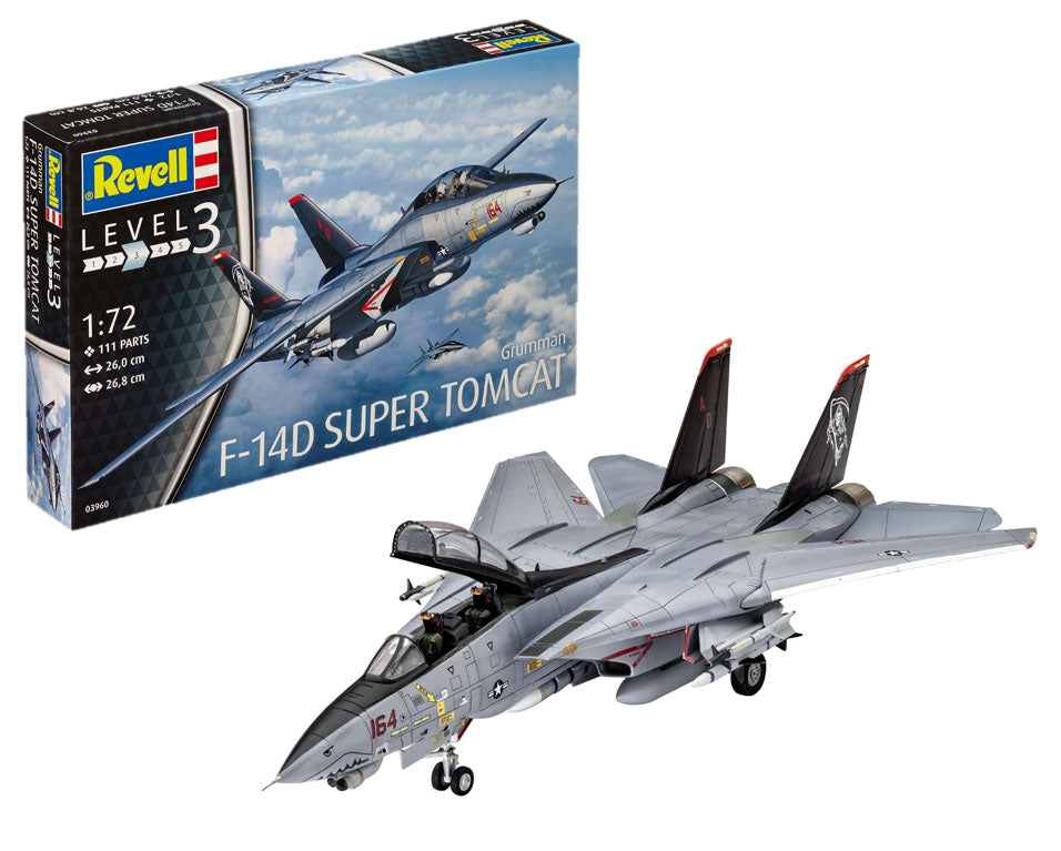 Revell - 03960 - 1/72 Grumman F-14D Super Tomcat