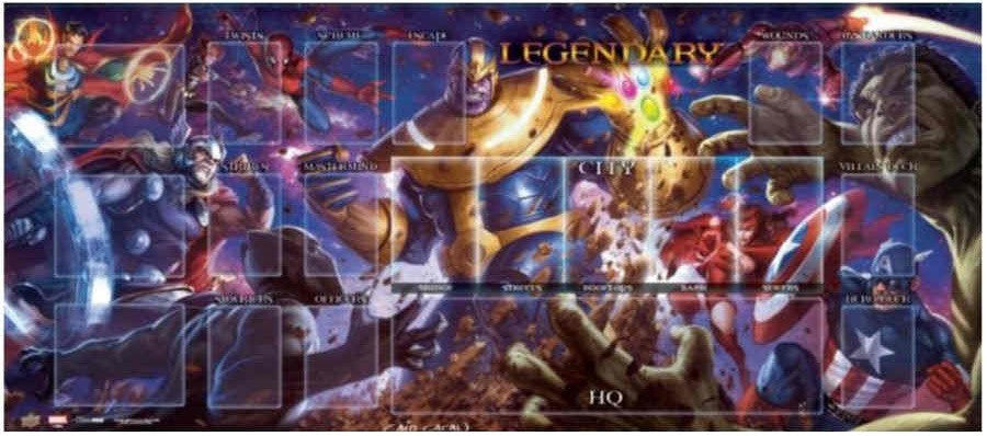 Marvel Legendary DBG - Thanos VS the Avengers Playmat