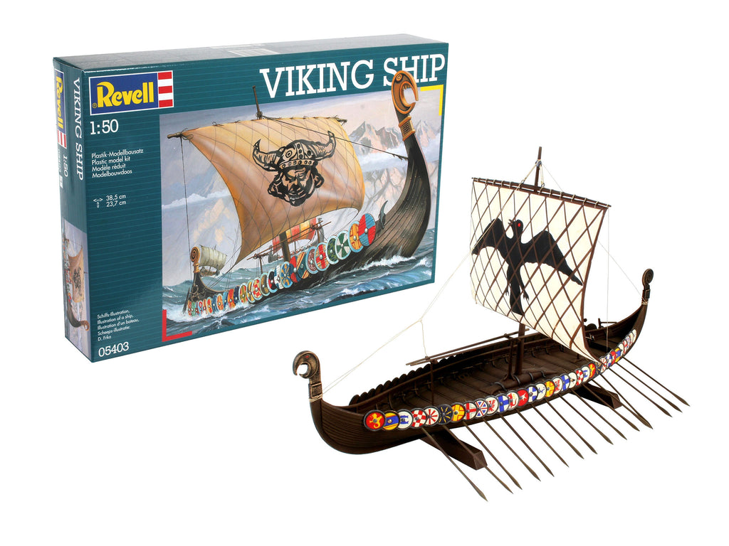 Revell 1/50 Viking Ship Plastic Model Kit