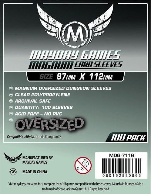 Mayday -  Magnum Oversized Dungeon Sleeves - 87 X 112 MM