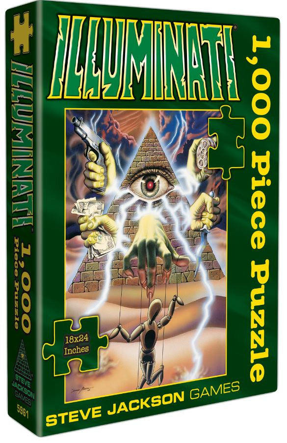 Steve Jackson Games Illuminati Puzzle 1,000 pieces