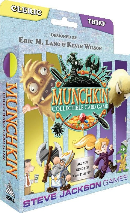 Munchkin Collectable Card Game Cleric and Thief Starter Set