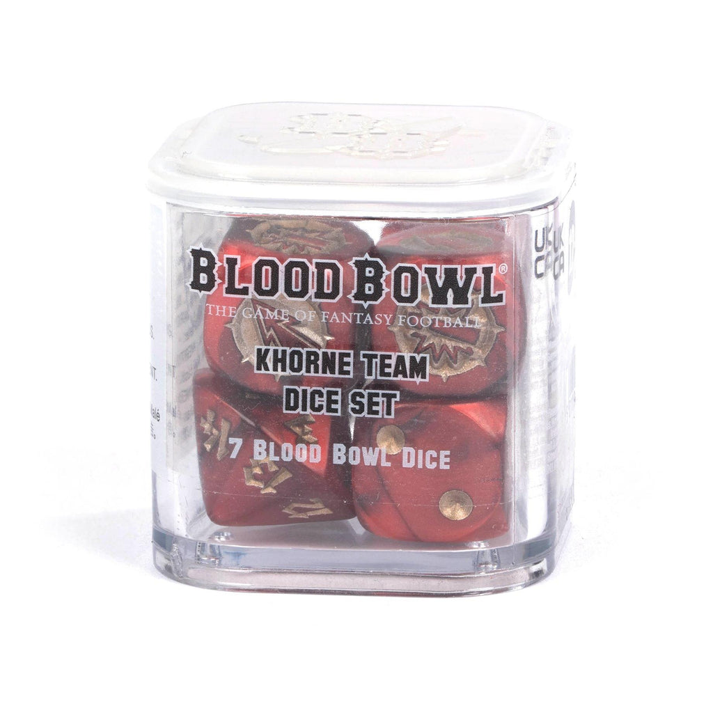 Blood Bowl: Khorne Team Dice Set