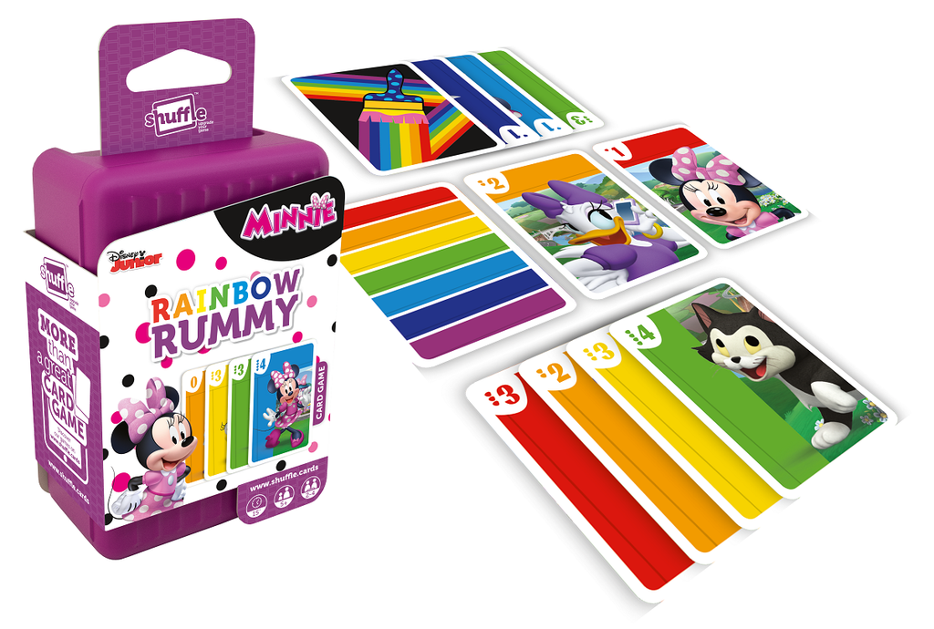 Shuffle Card Game Minnie Mouse Rummy