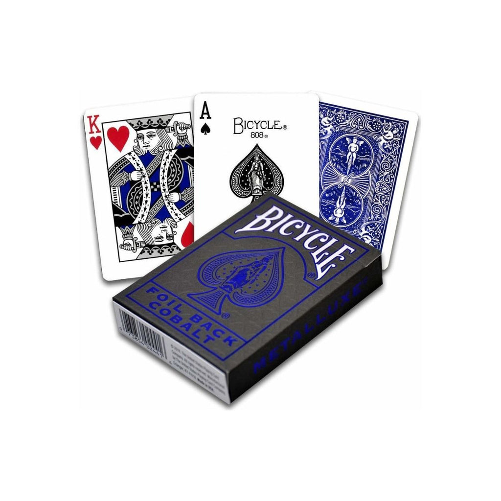 Bicycle Playing Cards - Foil Metalluxe Blue