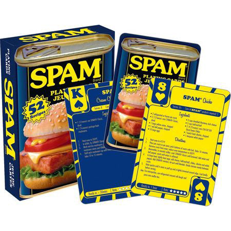 Playing Cards SPAM Recipes