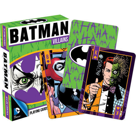 Aquarius Playing Cards - DC Comics Batman Villains