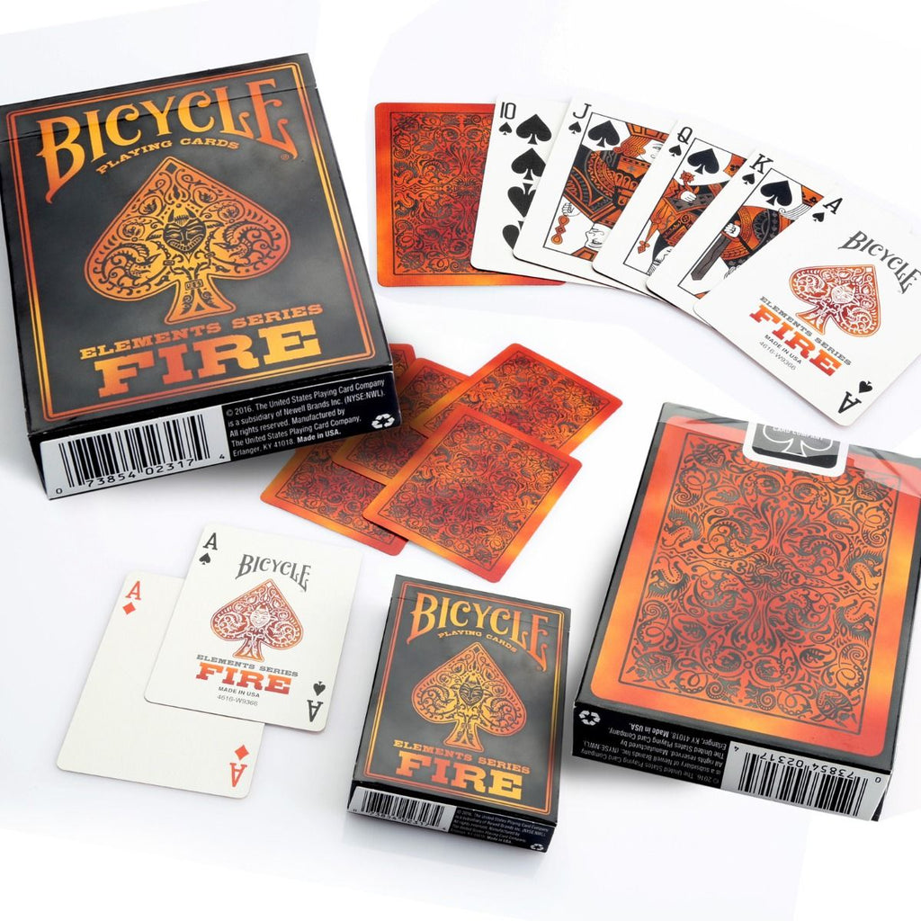 Bicycle Playing Cards - Fire