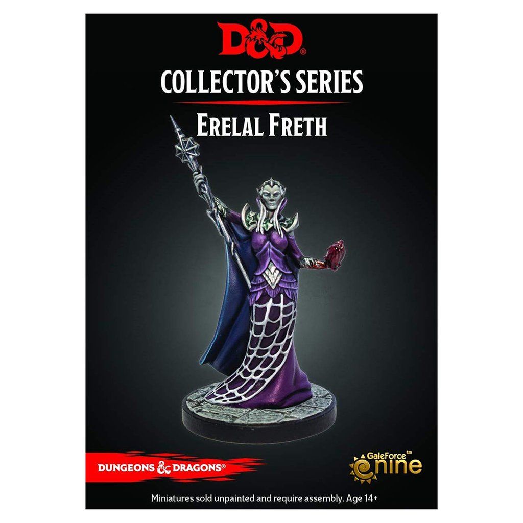 D&D Collectors Series Miniatures Waterdeep Dungeon of the Mad Mage Erelal Freth