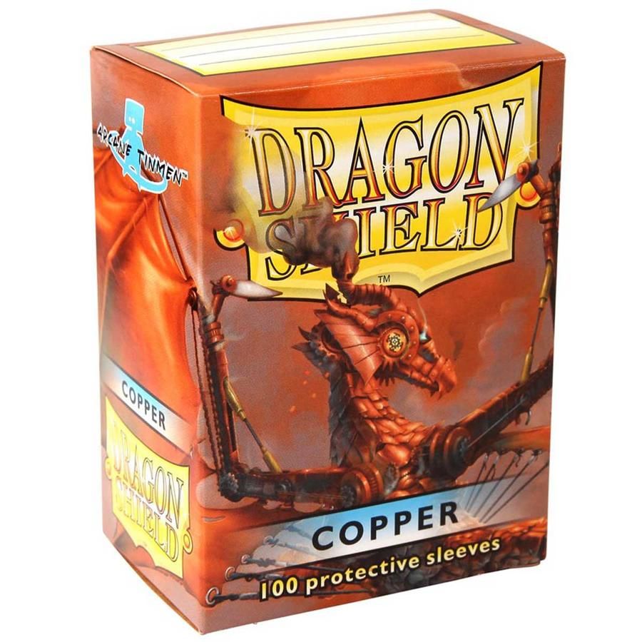 Dragon Shield - Sleeves - Box 100 - Copper