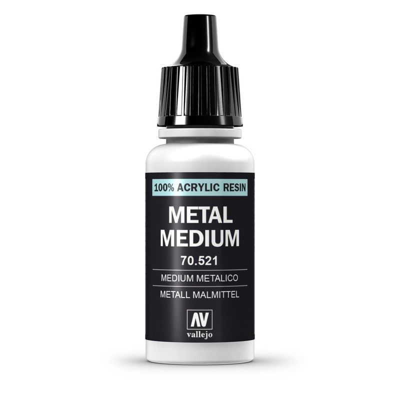 Vallejo - 70.521 - Auxiliary - Metal Medium 17ml (Old Formulation)