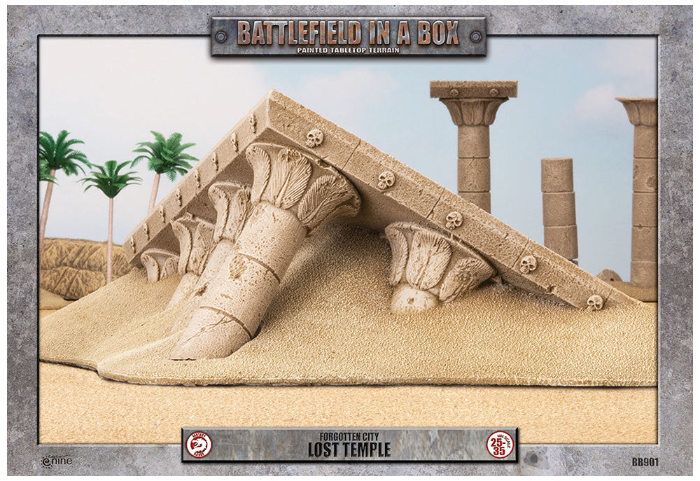 Battlefield in a Box - BB901 - Forgotten City - Lost Temple