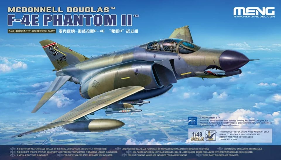 Meng 1/48 McDonnell Douglas F-4E Phantom II