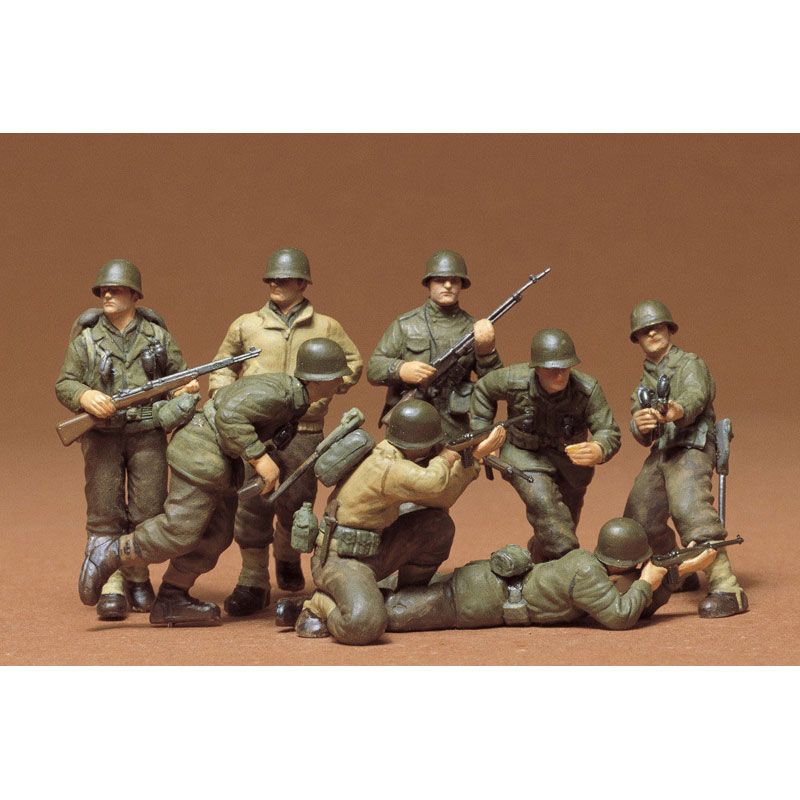 Tamiya - 35048 - 1/35 US Infantry (West European Theater)