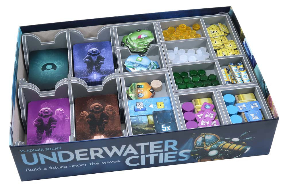 Folded Space Game Inserts - Underwater Cities