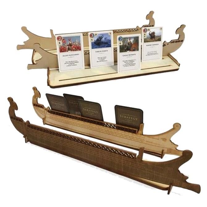 Hannibal & Hamilcar Wooden Card Holders