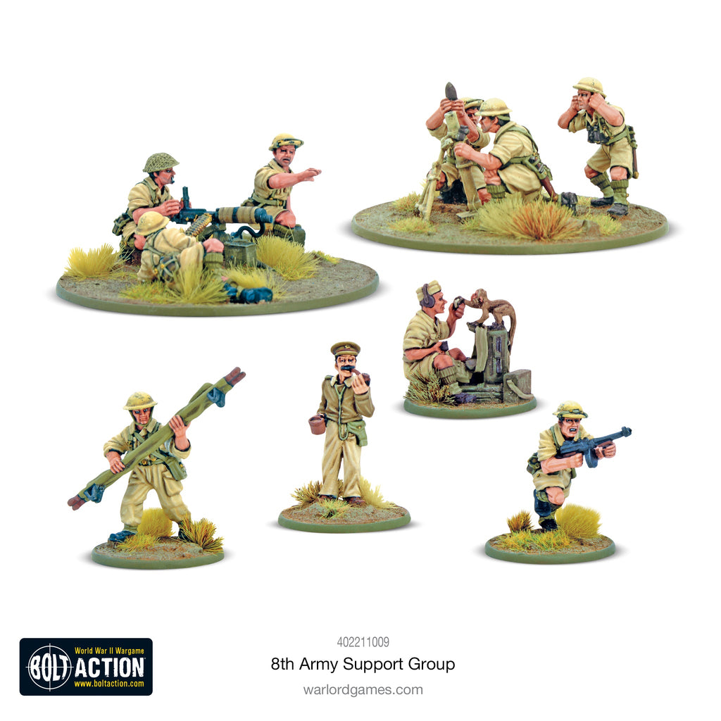 Bolt Action - Great Britain - 8th Army Support Group